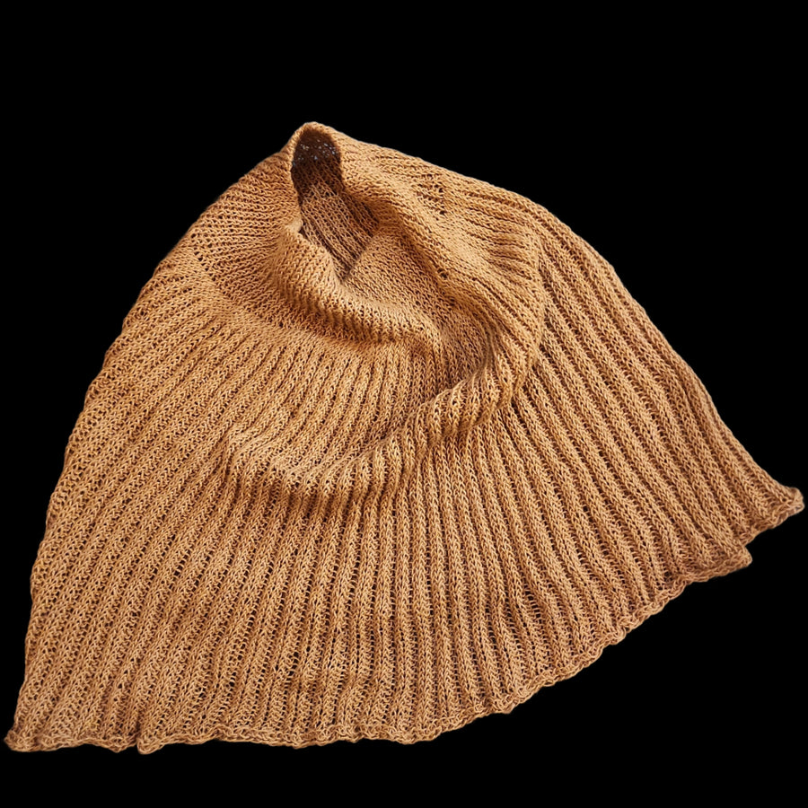 Hand knit shrug / Capelet - Linen