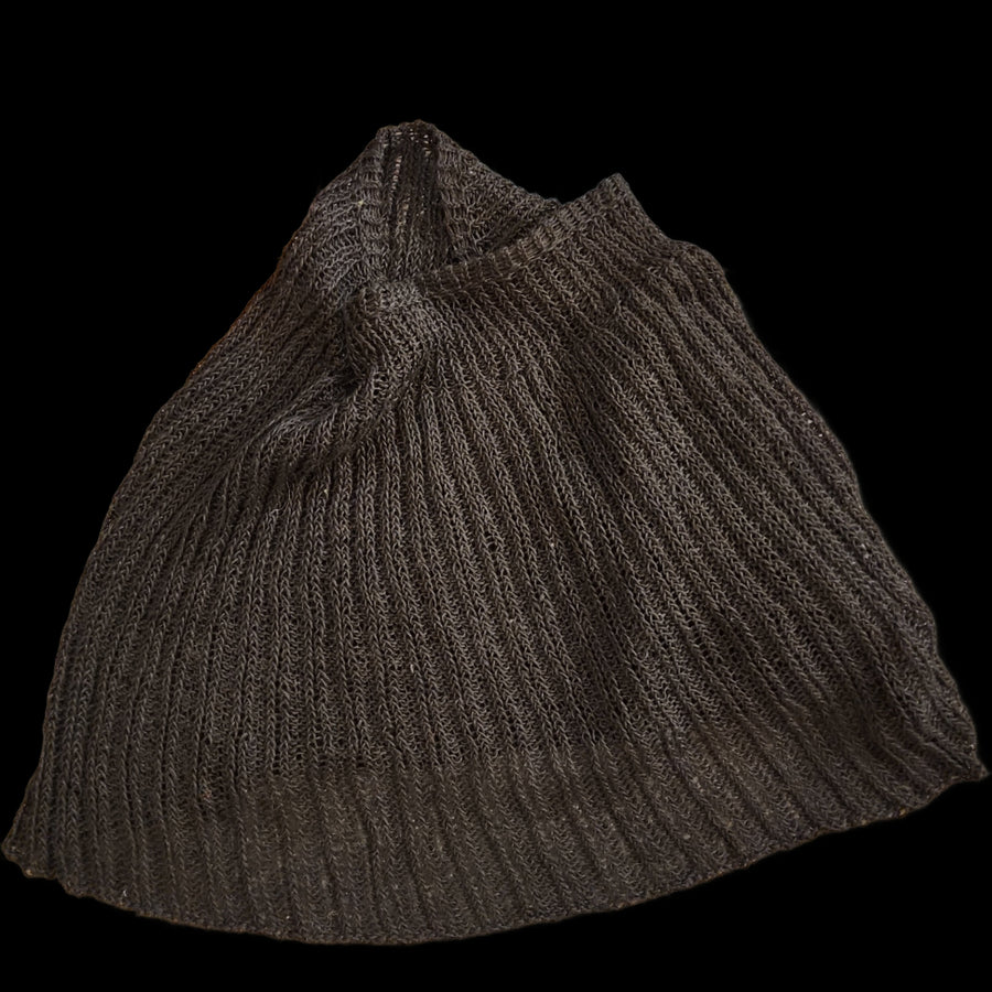 Hand knit shrug / Capelet - Linen