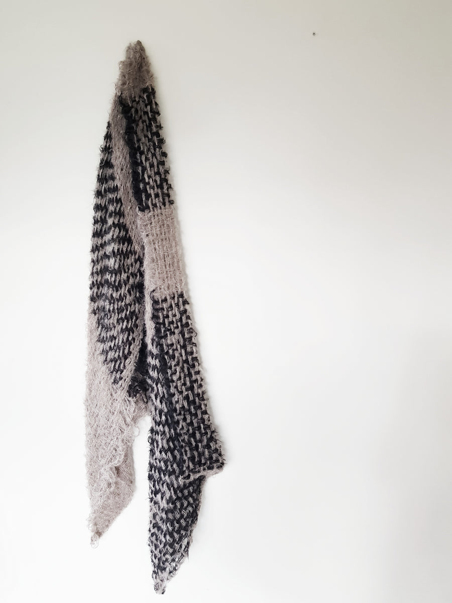 Amano hand-loom oversize wrap / scarf