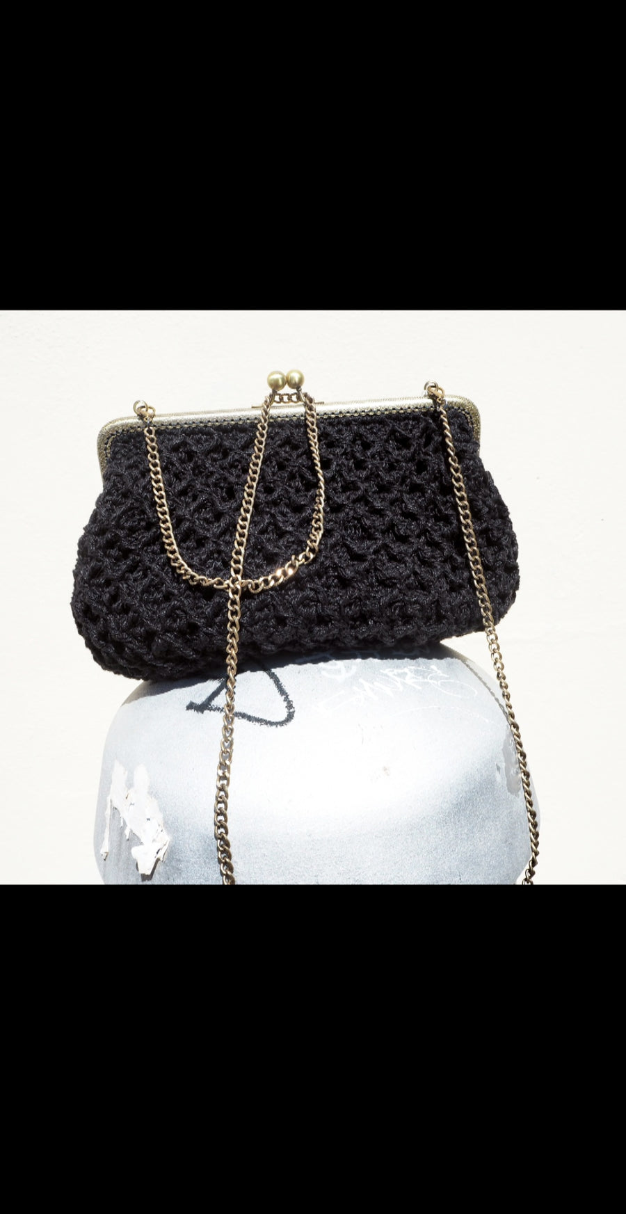 Amano Large Linen Hand Crochet Designer Handbag (30cm x 40cm)