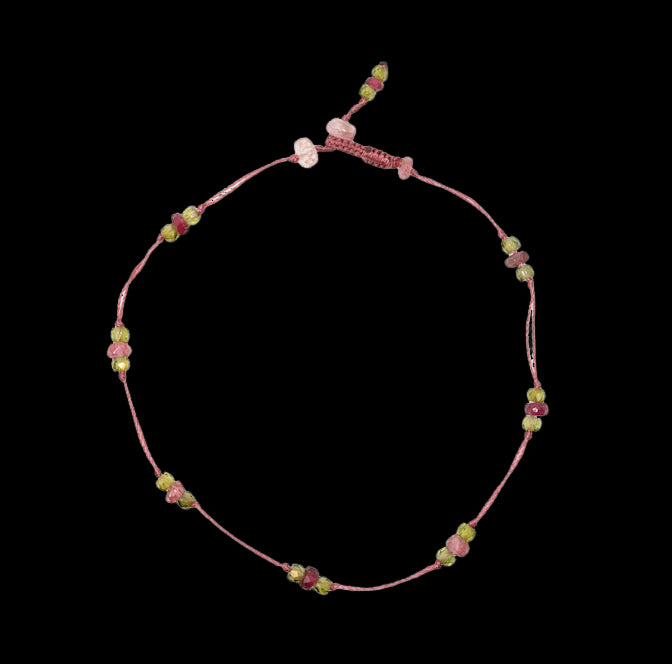 T. Bee Bracelet Duo Pink Tourmaline