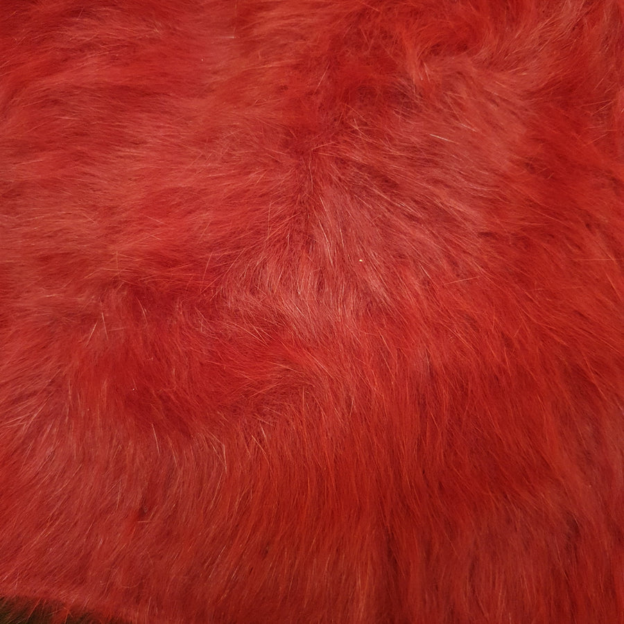 Cuffia Angora -Red
