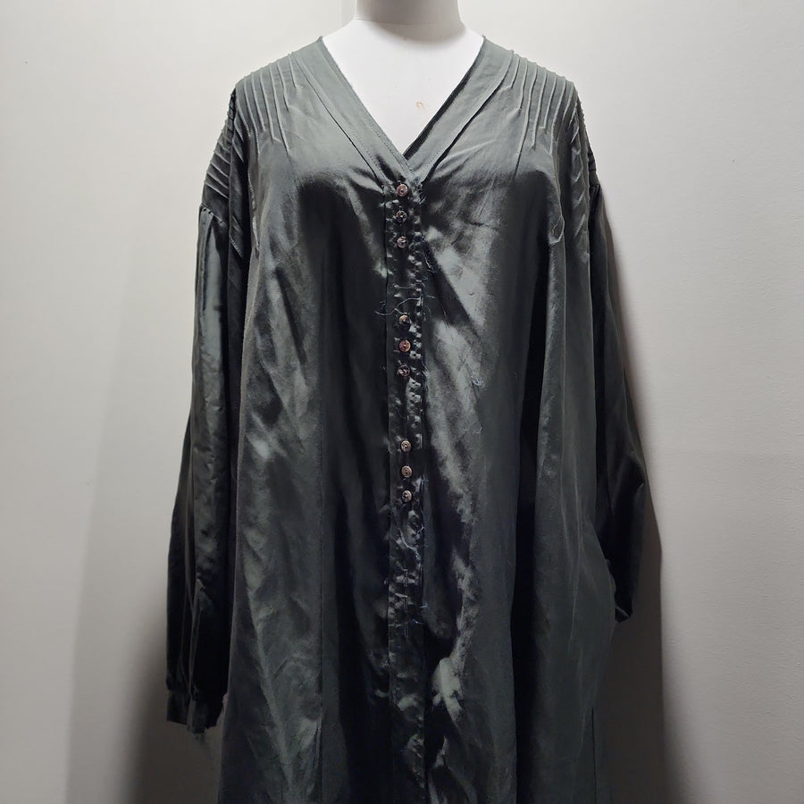 Oversize Pin-tuck shirt - Silk/Cotton