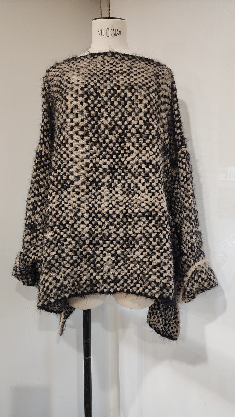 Hand Loom 2 Tone Sweater (Alpaca) Forest - Ocean