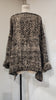 Hand Loom 2 Tone Sweater (Alpaca) Nude - Black