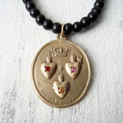 Large Wild Pendant 1 with sapphires