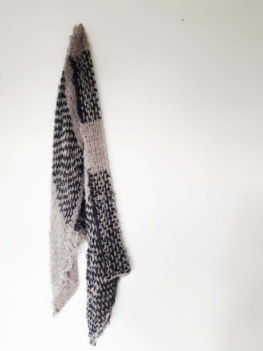 Hand Loom Large Wrap - Alpaca