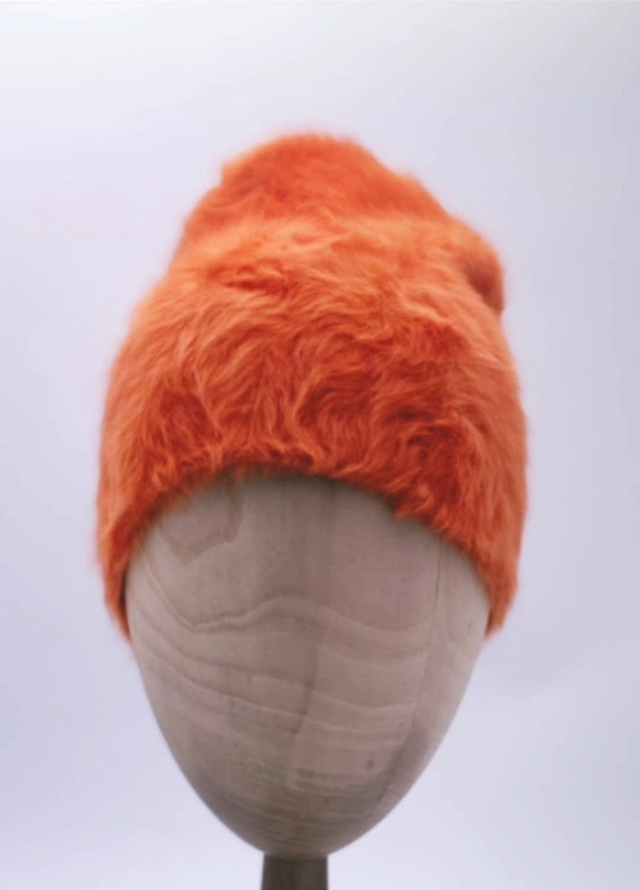 Cuffia Angora -Red