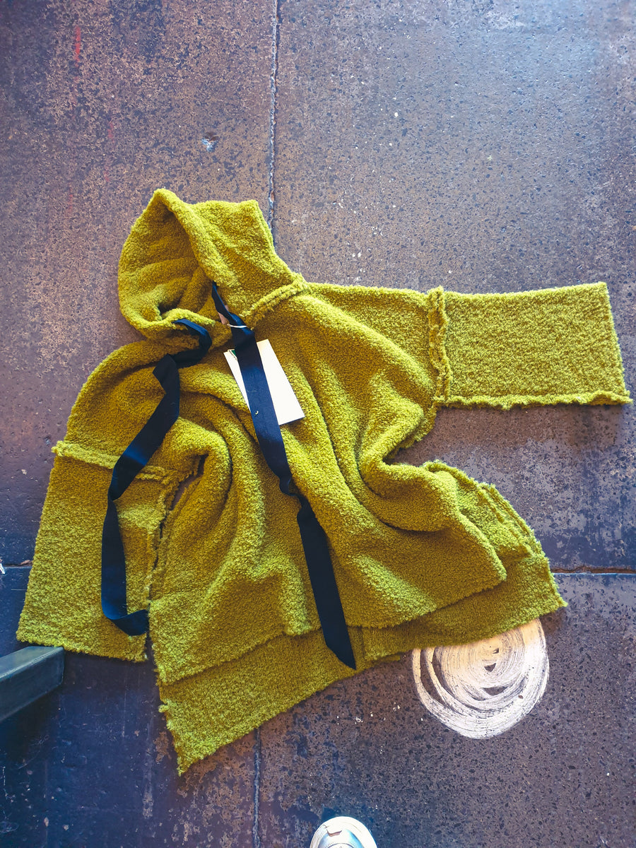 Sloppy Joe Hoodie (Alpaca) - Burnt Orange