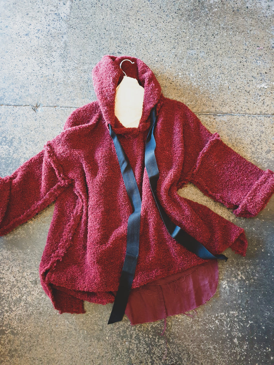 Sloppy Joe Hoodie (Alpaca) Candy Pink
