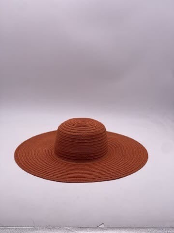 AMALFI HEMP HAT - STR/RU RUST