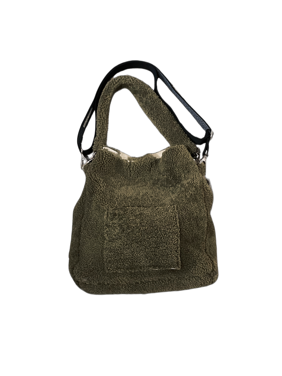 Cosy Shopper Handbag - olive