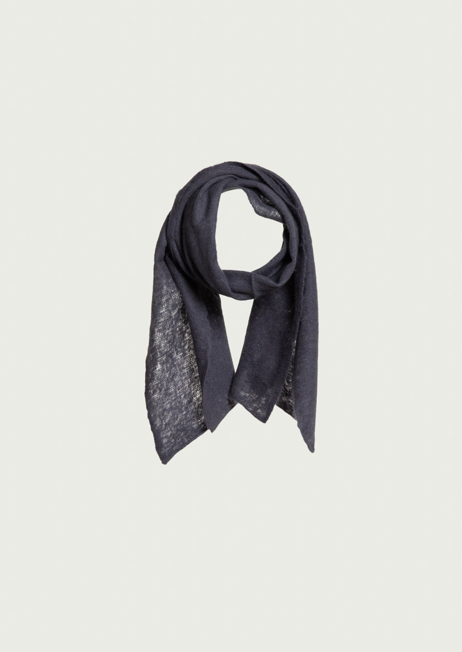Mini Open Knitted Melange Scarf