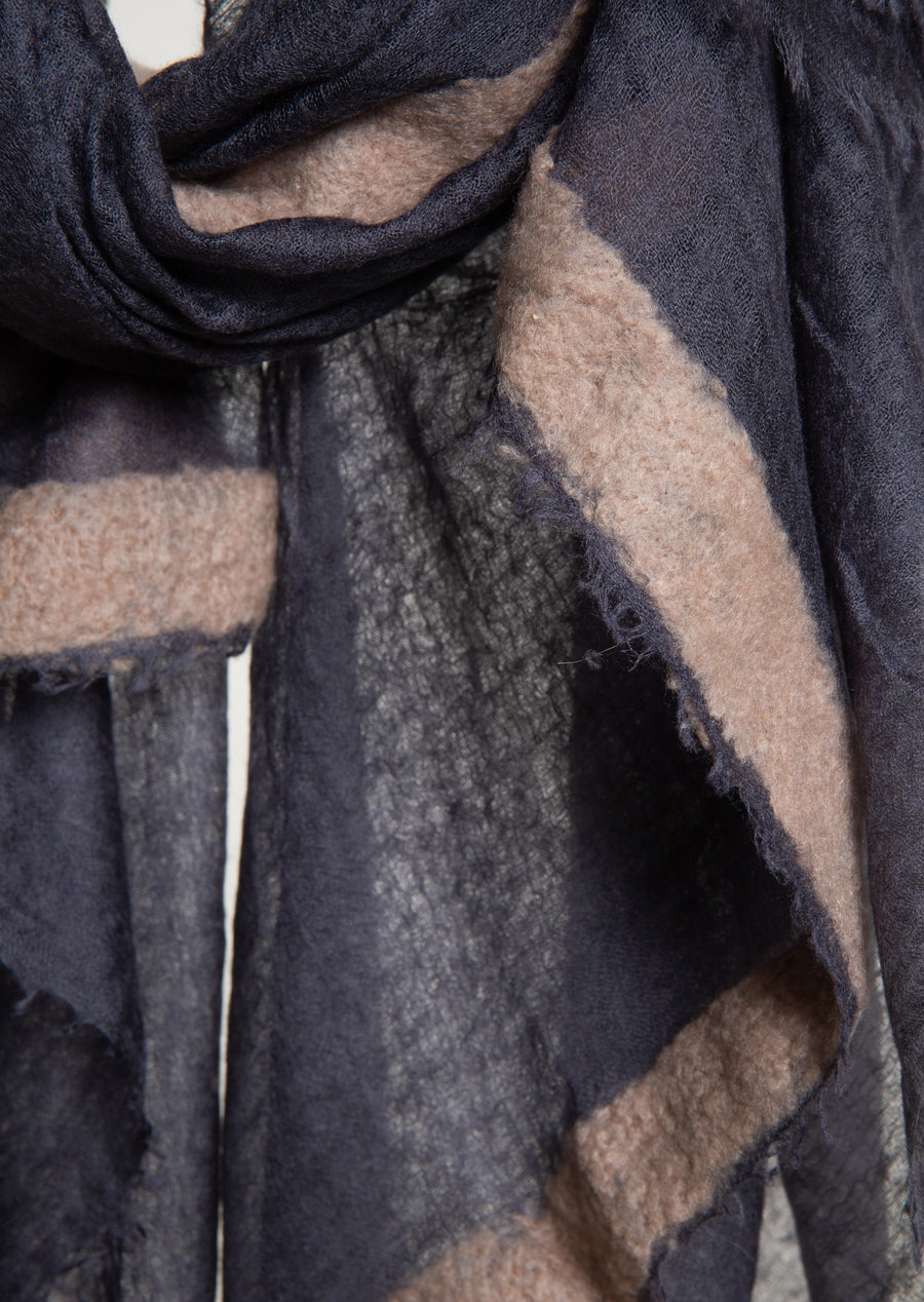 Souffle Semi Felted W/Felting (Cashmere) Uniform & Grey