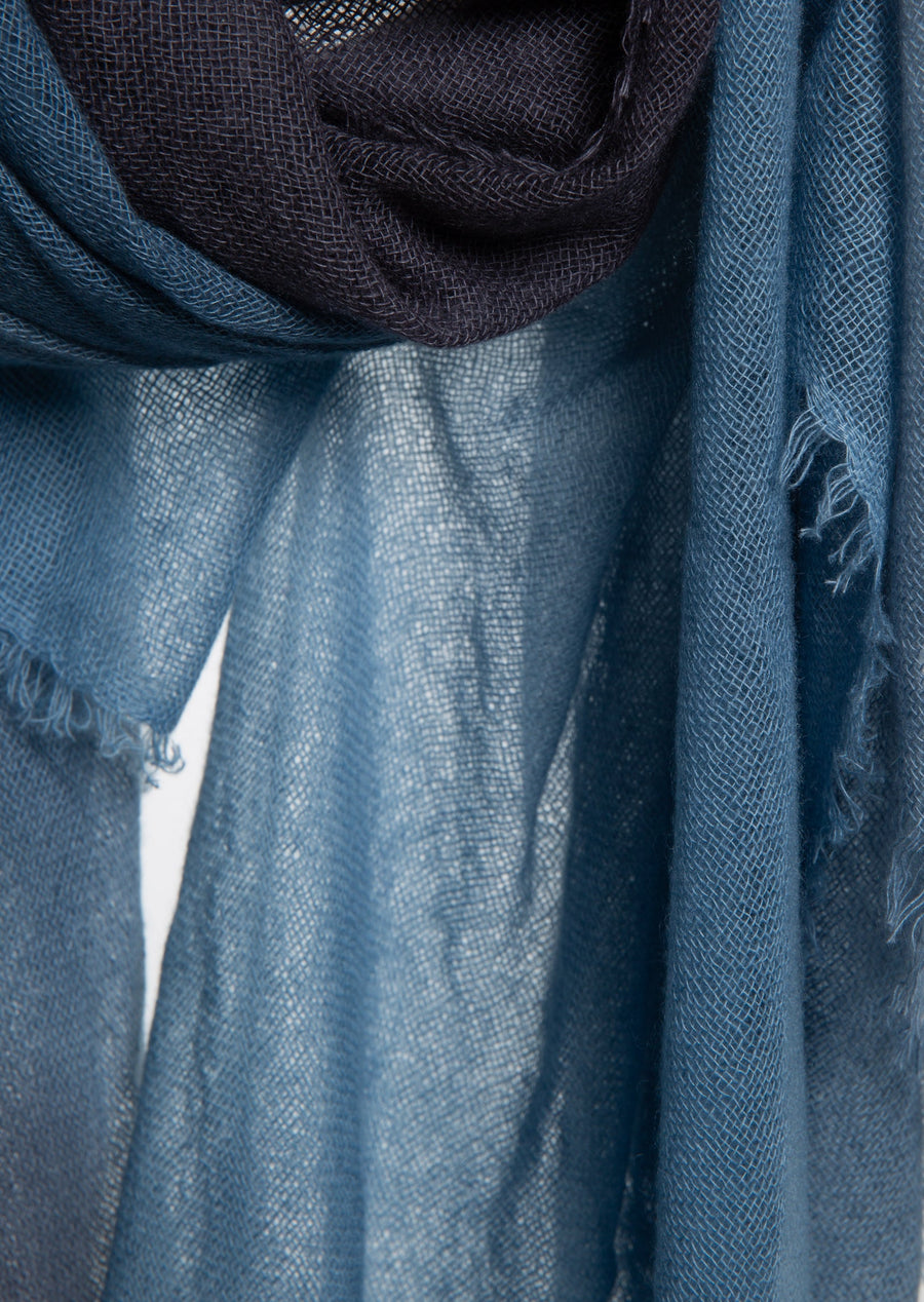Soho Degradee Shawl ( Baby Cashmere ) - Jeans