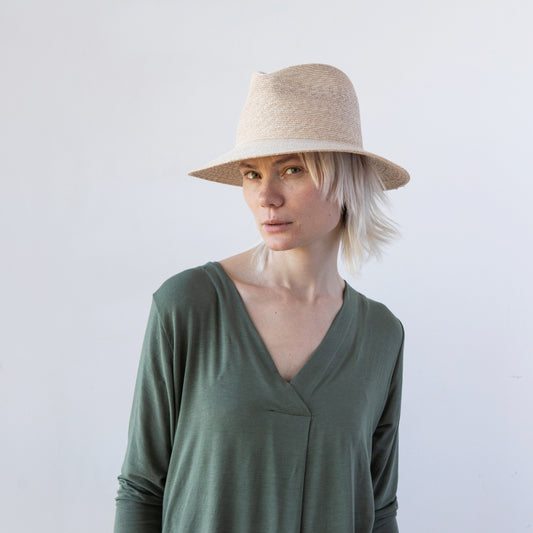 Reinhard Plank Alba Straw Spiral Pistacchio