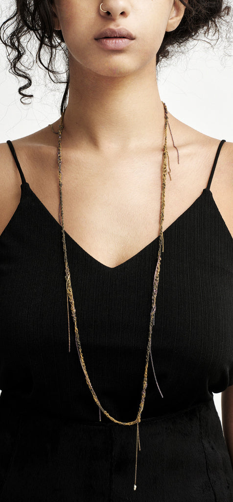 Arielle de Pinto Millen wrap necklace 60
