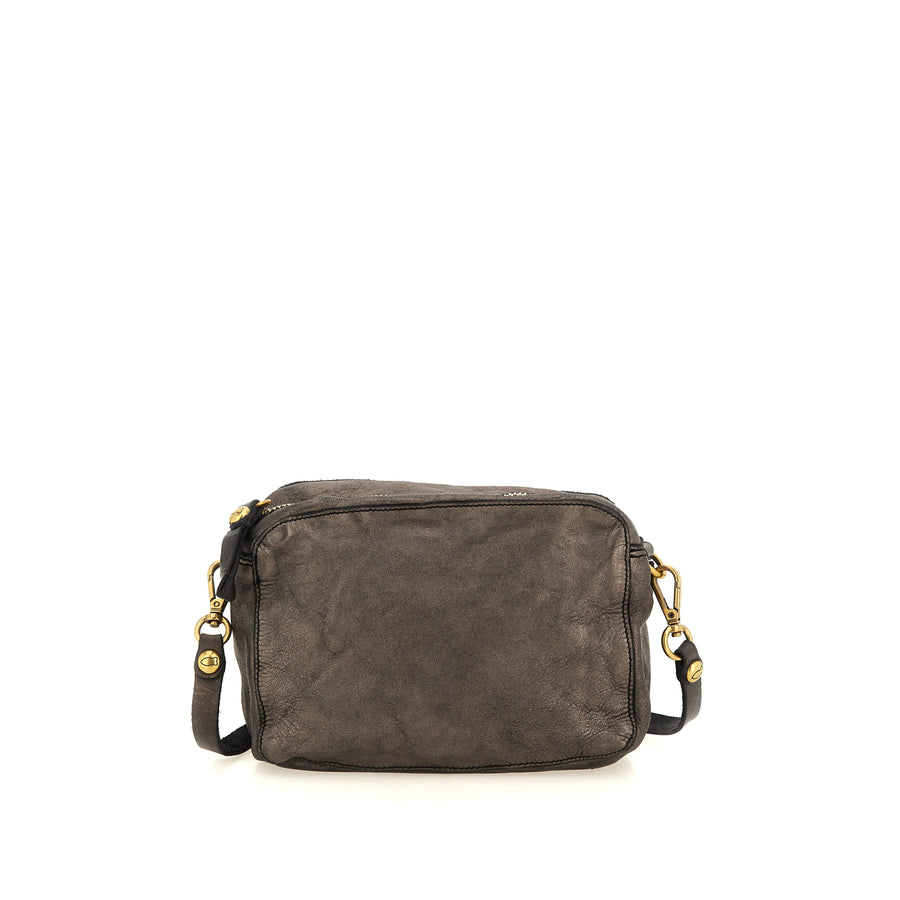 Rosalia Bauletto mini Laminato (Leather) Bowling bag