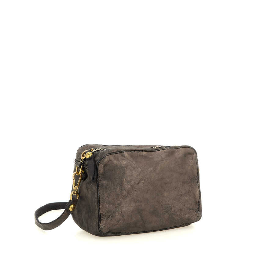 Rosalia Bauletto mini Laminato (Leather) Bowling bag