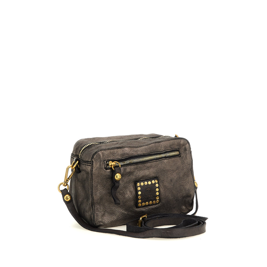Rosalia Bauletto mini Laminato (Leather) Bowling bag