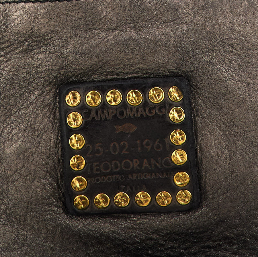 Rosalia Bauletto mini Laminato (Leather) Bowling bag