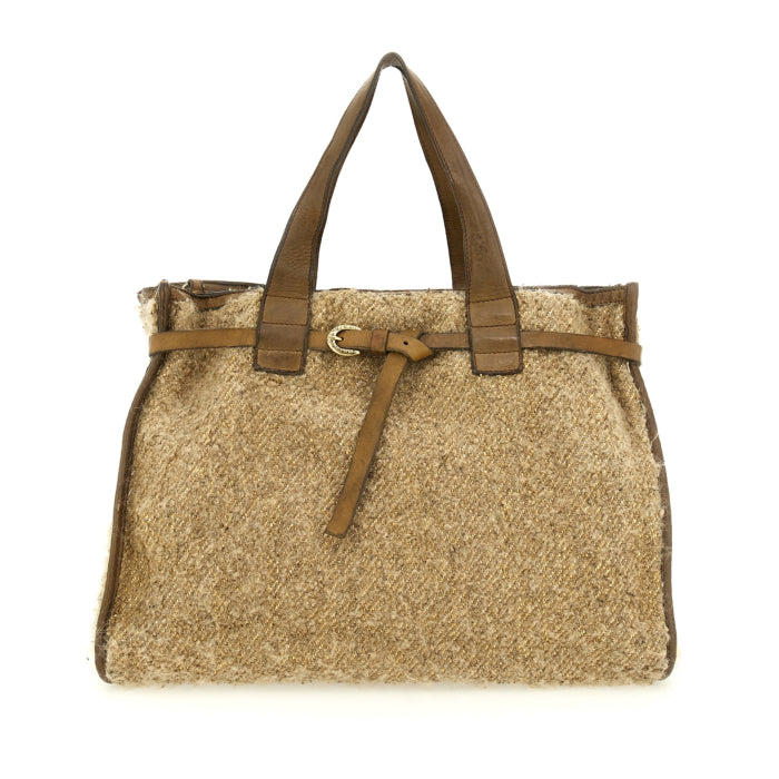 Patrizia shopping large bag (Wool) Lame