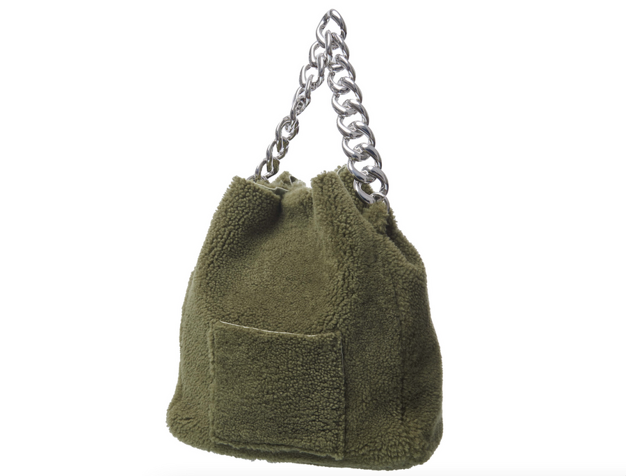 Cosy Shopper Handbag - Olive