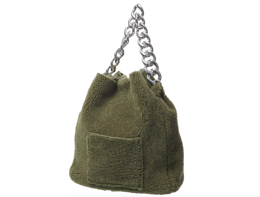 Cosy Shopper Handbag - olive