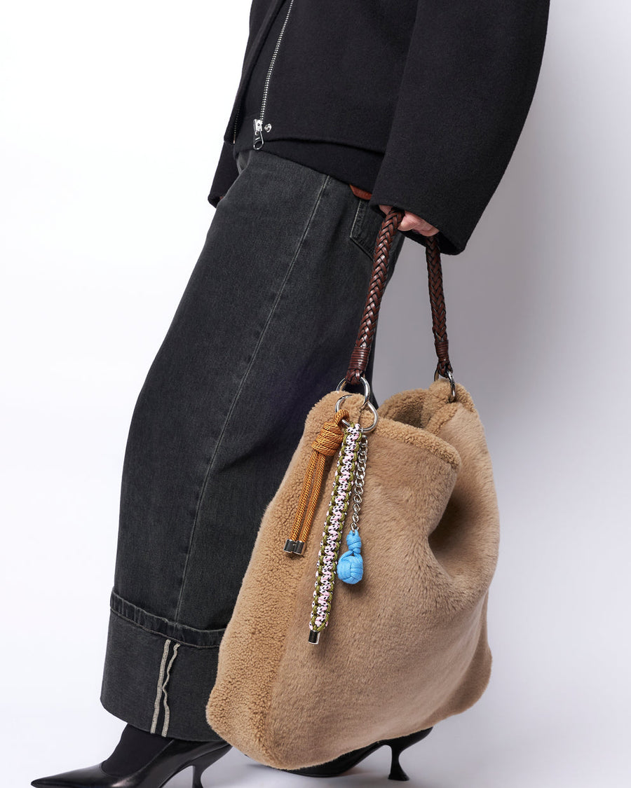 Bag charm Multi strand set - Malibu