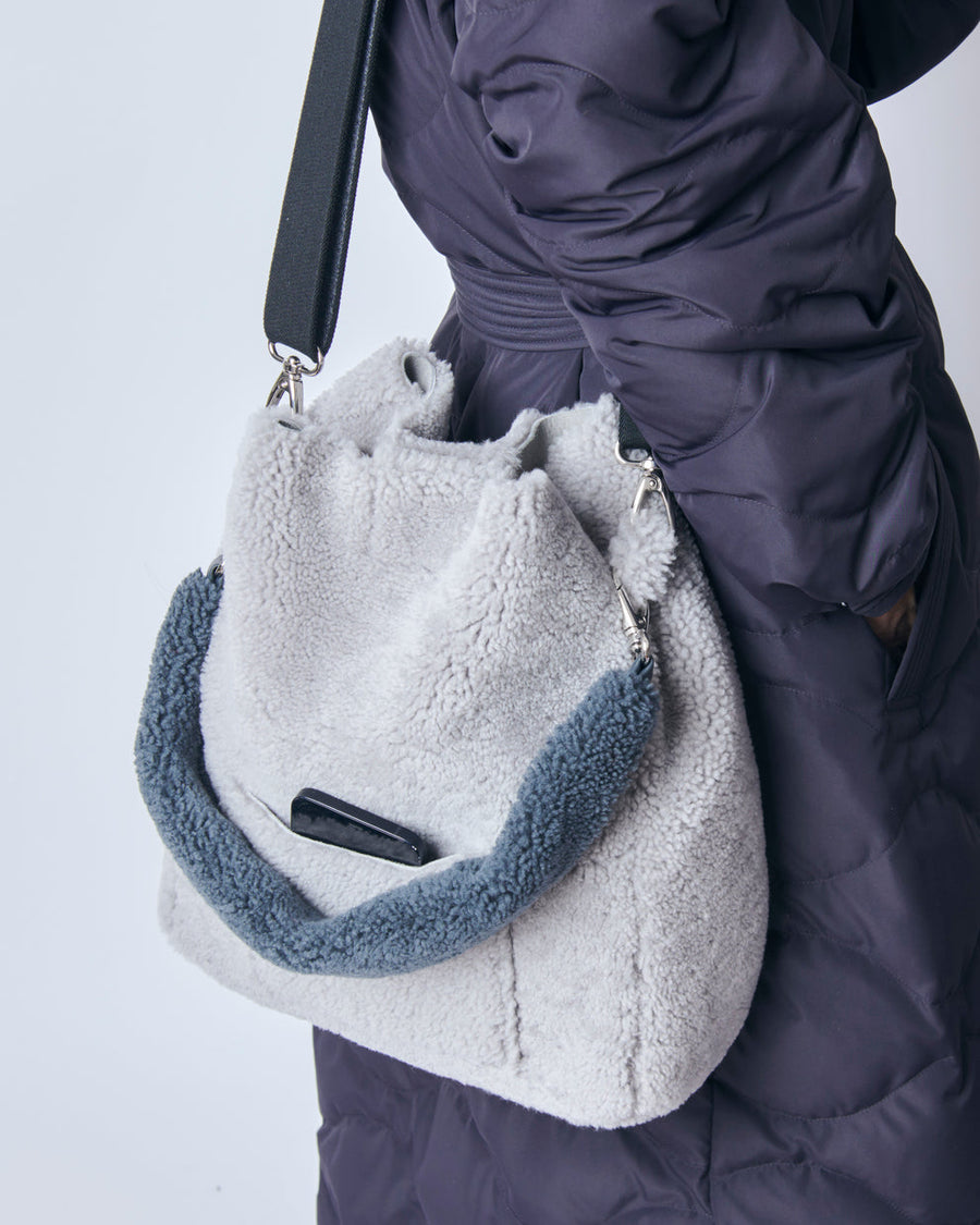 Cosy Shopper Handbag - Smoke