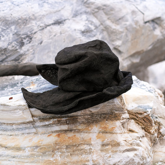 Reinhard Plank Bianca Linen Black Washed