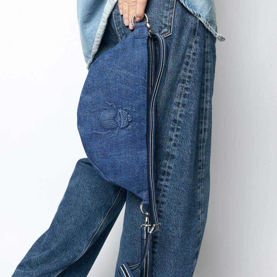 Belt Bag Scarab Motive - Denim