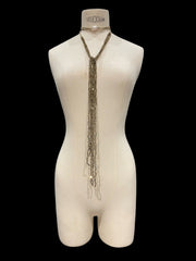 Mela V Cielo white Pearl Lariat