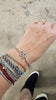 Sterling Silver Snake bracelet with diamonds