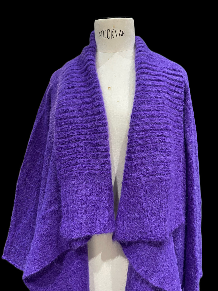 The light cardi in Alpaca - Purple