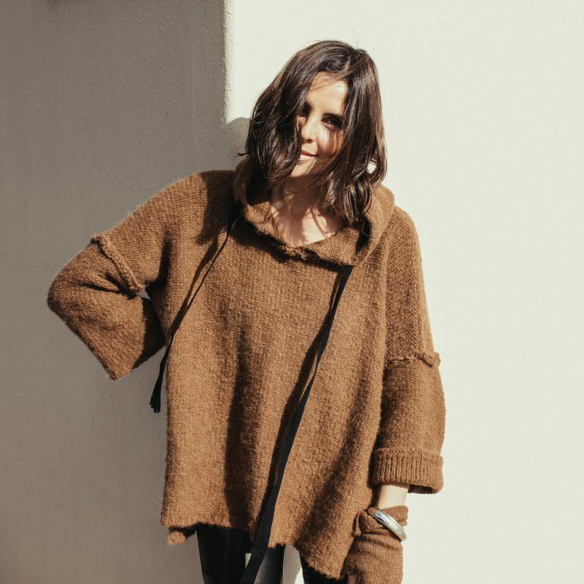amano by lorena laing alpaca hoodie