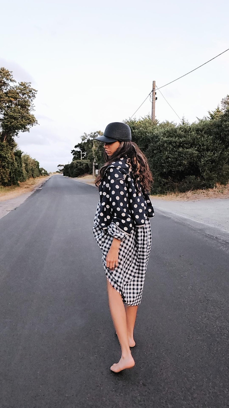 Peter Pan Jacket ( Linen) Spots