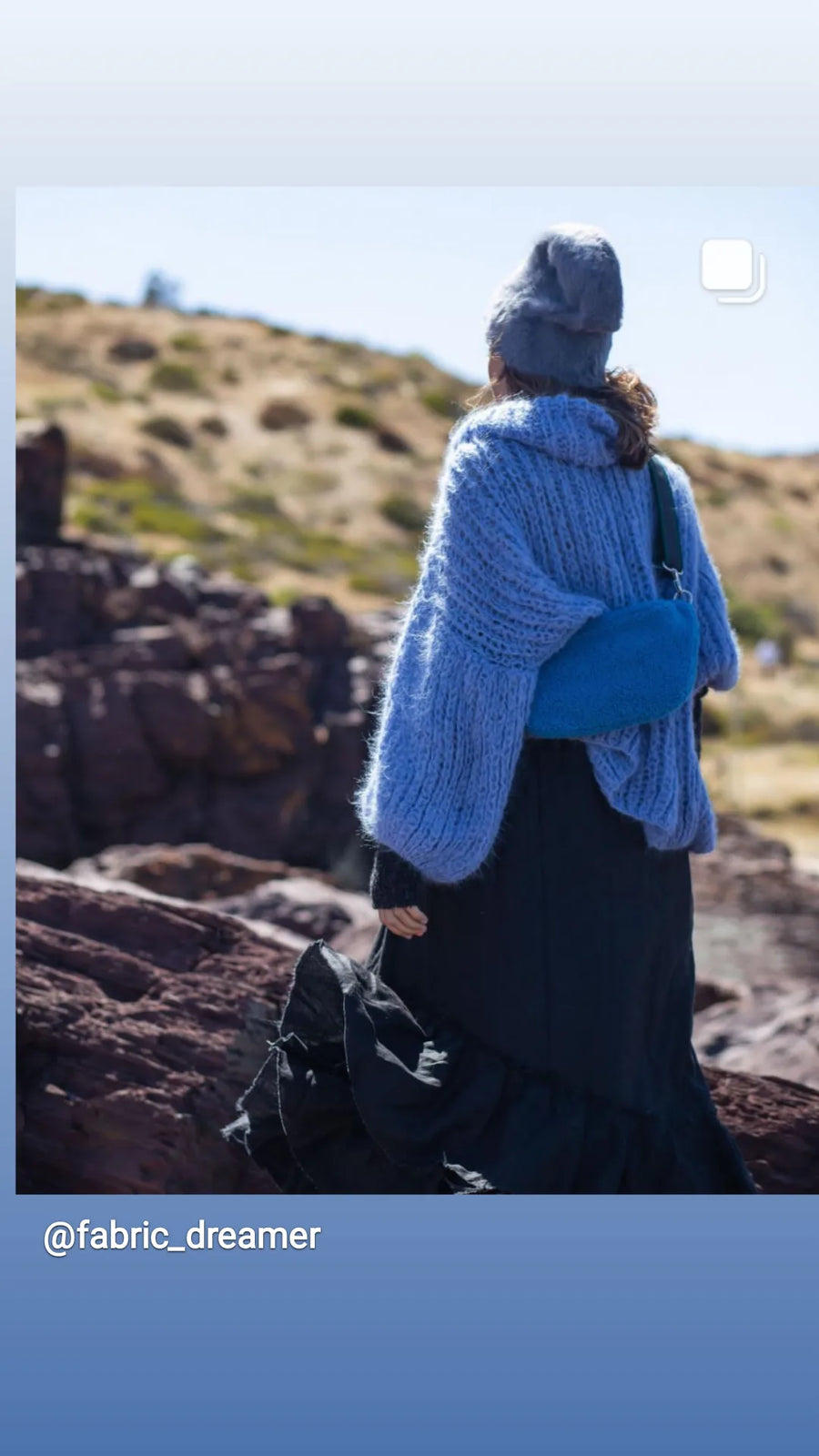 Cuffia Angora -Red