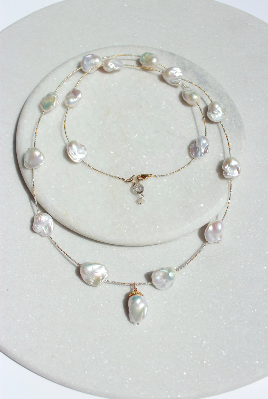 Hefty Pearl Spacer - Ivory