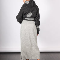 Pencil skirt (Alpaca) - Grey