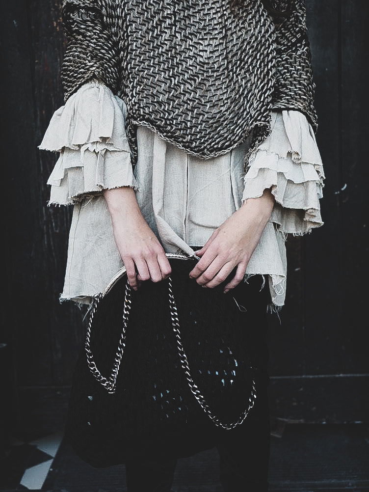 Hand Loom Top (Linen) - Natural