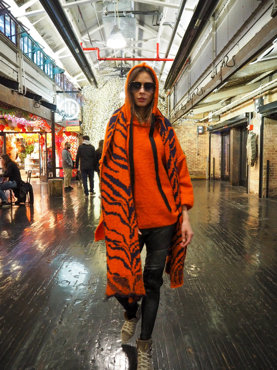 Sloppy Joe Hoodie (Alpaca) Orange
