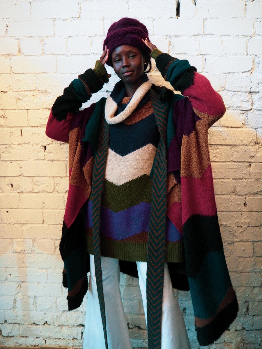 Cascade Chevron Cardi
