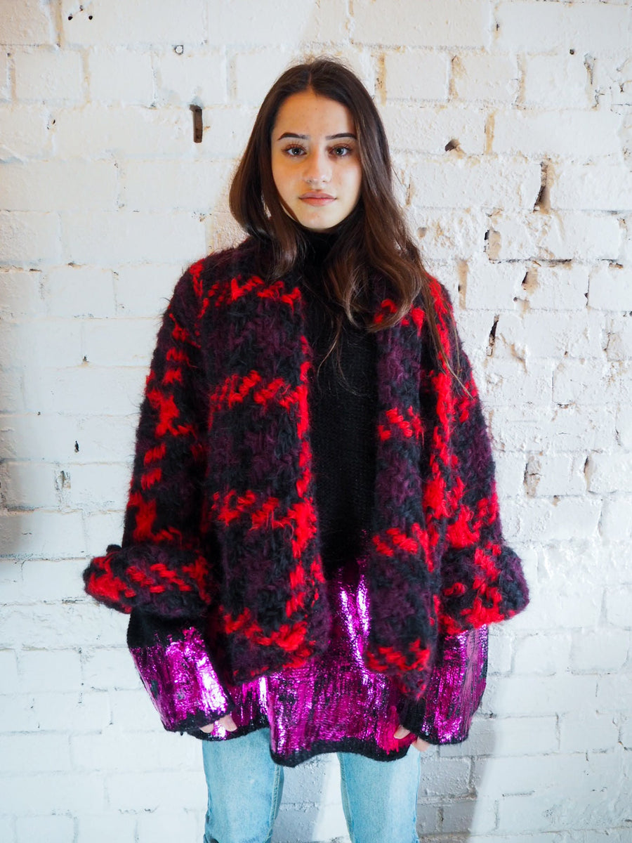 amano by Lorena Laing tartan check jacket