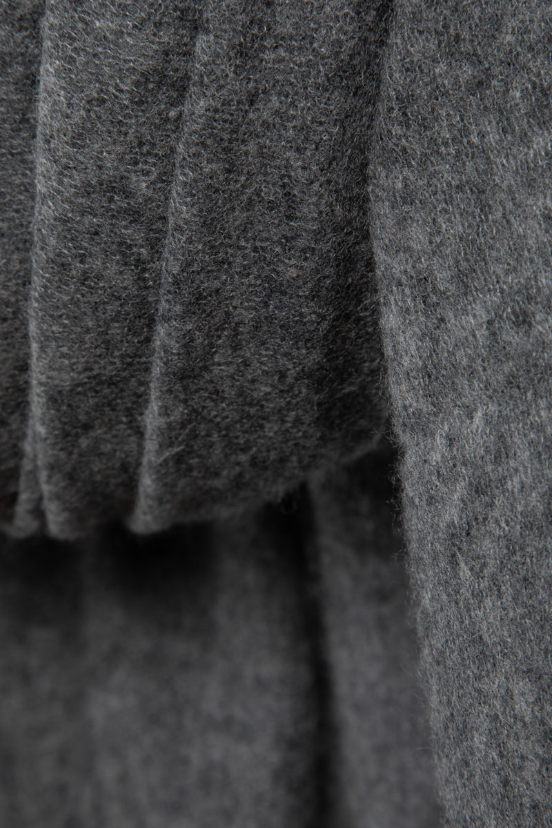 Open Knitted Shawl Plain ( Baby Cashmere ) Spice