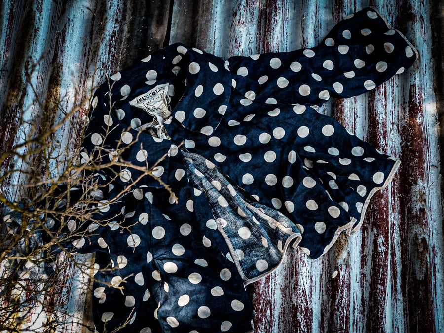 Peter Pan Jacket ( Linen) Spots