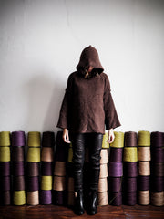 Sloppy Joe Hoodie (Alpaca) - Mocca
