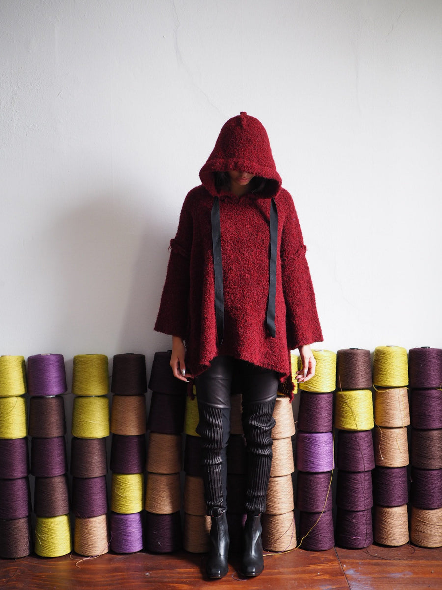 Sloppy Joe Hoodie (Alpaca) - Mocca