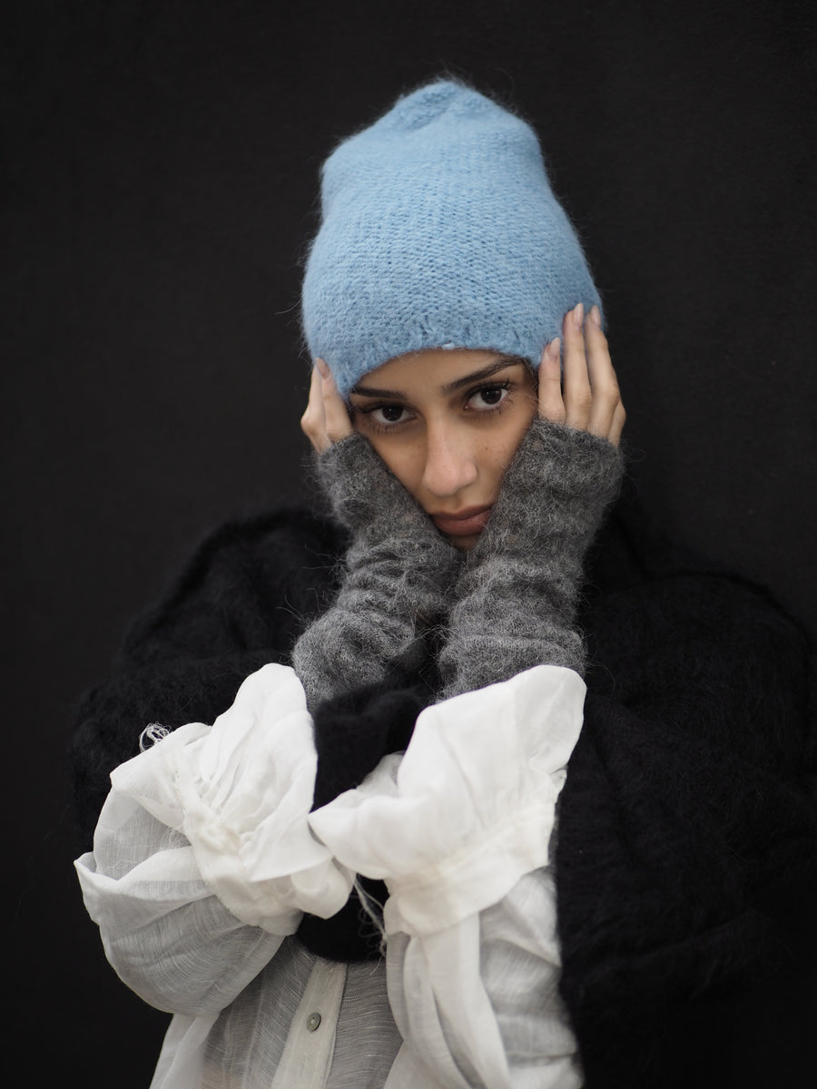 Long Luxe Mittens / Sleeves (Suri Alpaca)