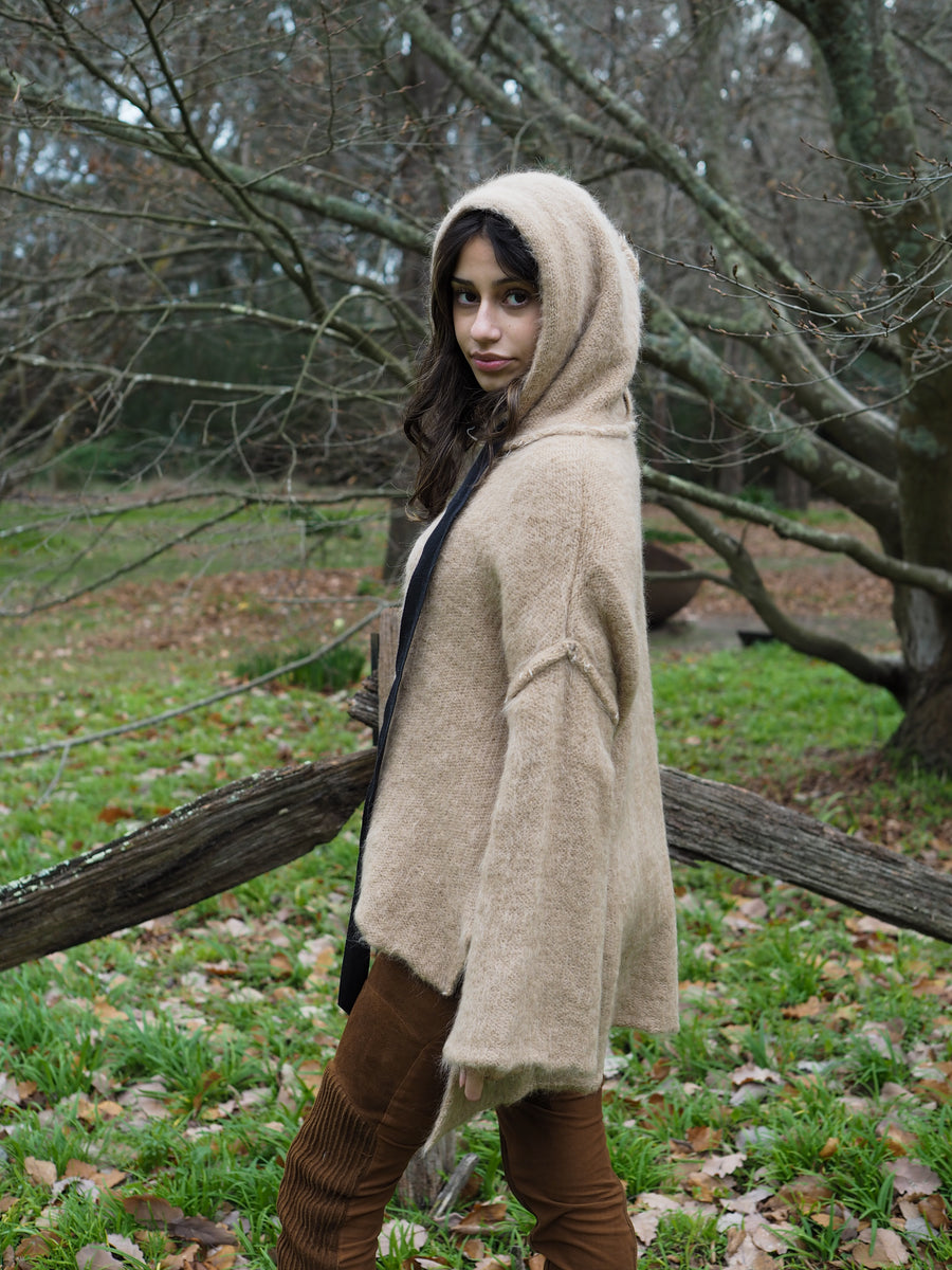 Sloppy Joe Luxe Hoodie (Alpaca) - Camel